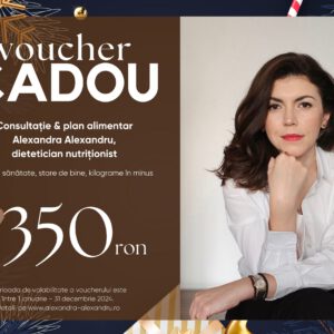 Voucher cadou pentru consultatie si plan alimentar